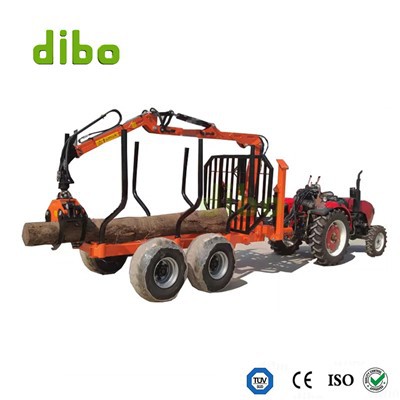 טריילר לוג עם Grapple לטרקטור